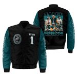 Jalen Hurts Eagles 3D Bomber Jacket