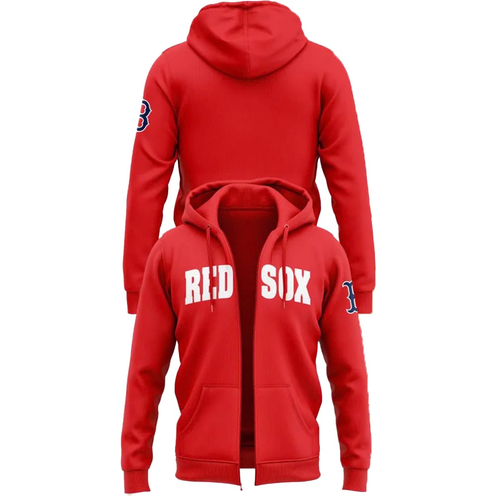 Jarren Duran Red Sox Zip Hoodie 2025 Jarren Duran Red Sox Zip Hoodie 2025