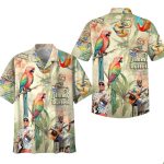 Jimmy Buffett Somewhere On A Beach Hawaiian Shirt