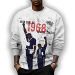 John Carlos Tommie Smith 1968 Black History Sweatshirt