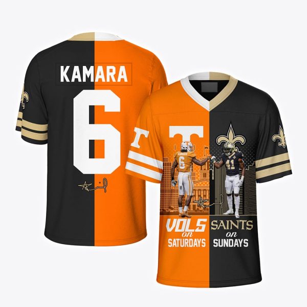 Kamara Vols On Saturdays Saints On Sundays Jersey