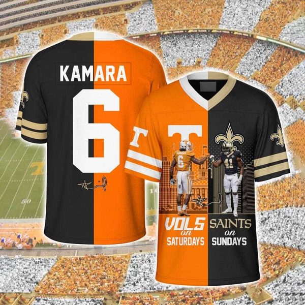 Kamara Vols On Saturdays Saints On Sundays Jersey