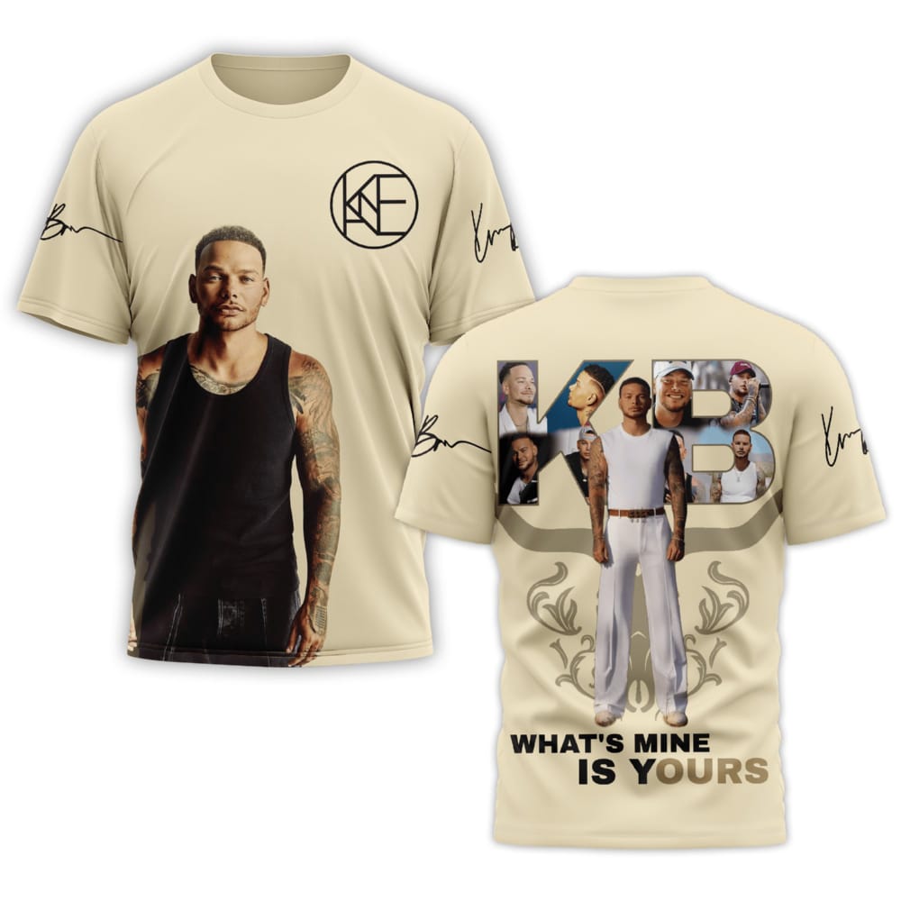 Kane Brown Whats Mine Is Yours 3D Shirt Kane Brown What's Mine Is Yours 3D Shirt