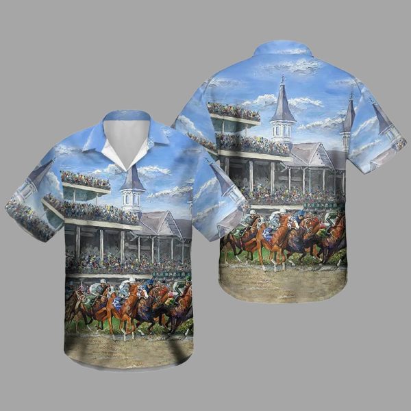 Kentucky Derby 150th 2025 Horse Racing Hawaiian Shirt