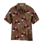 Kentucky Derby Cowboys Horse Racing Hawaiian Shirt