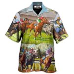 Kentucky Derby Horse Racing Don't Look Back Hawaiian Shirt