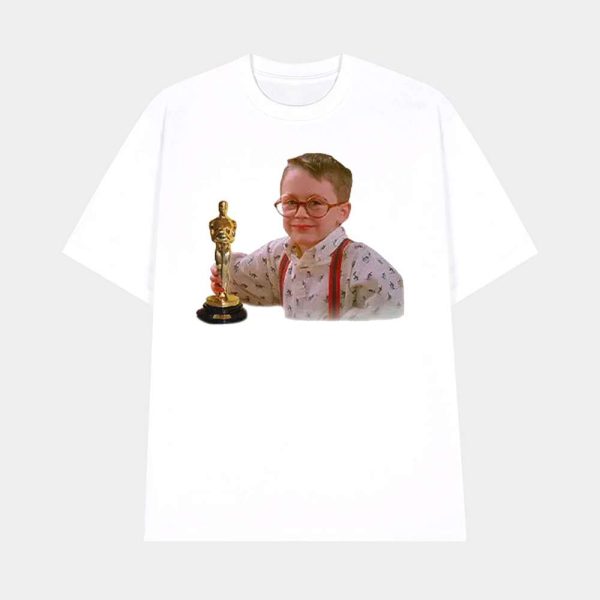 Kevin McCallister Winning Oscar Shirt