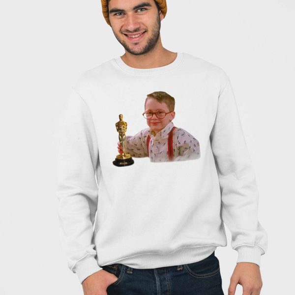 Kevin McCallister Winning Oscar Shirt