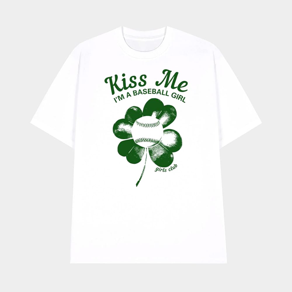 Kiss Me Baseball Girls Club Shirt 1 Kiss Me Baseball Girls Club Shirt