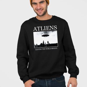 Atliens Leaving The World Behind Cover Shirt 4