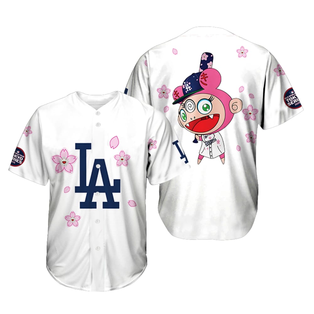 LA Dodgers Takashi Murakami World Tour Tokyo Series Jersey LA Dodgers Takashi Murakami World Tour Tokyo Series Jersey