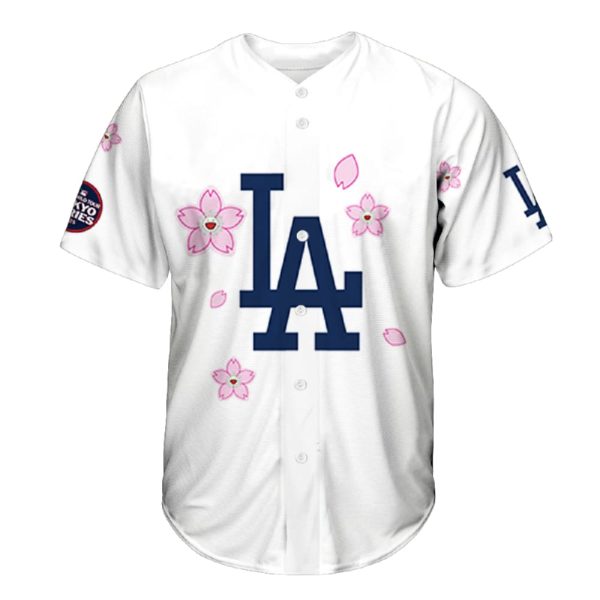 LA Dodgers Takashi Murakami World Tour Tokyo Series Jersey