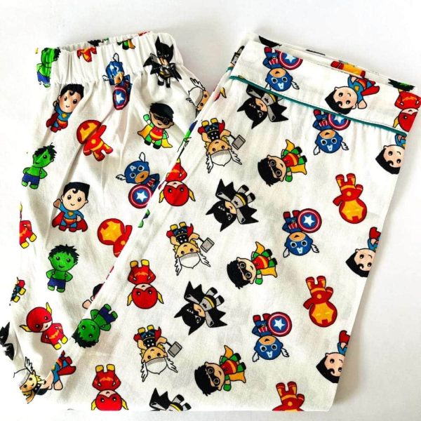 Little Super Heroes Night Pajama Set