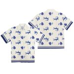 Lochlan Ratliff The White Lotus Crocodile Flower Shirt