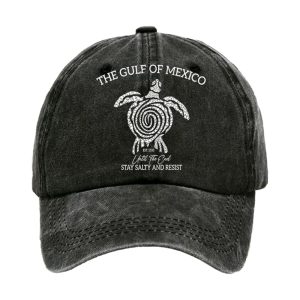 The Gulf Of Mexico Est 1550 Until The End Stay Salty And Resist Hat2