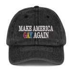 Make America Gay Again Embroidered Hat
