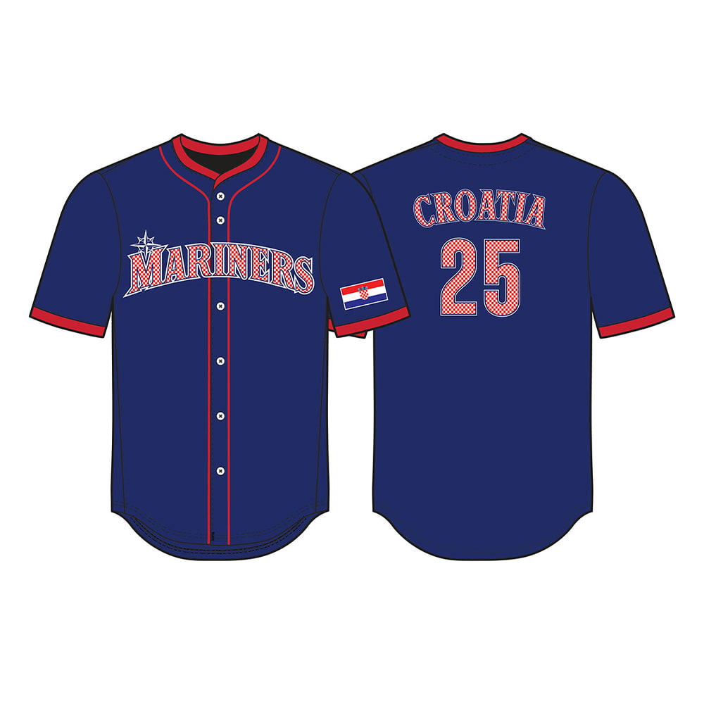 Mariners Croatian Heritage Day Jersey 2025 Giveaway Mariners Croatian Heritage Day Jersey 2025 Giveaway