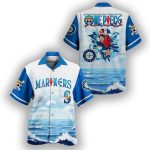Mariners One Piece Night 2025 Hawaiian Shirt