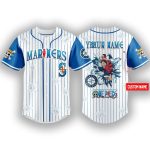 Mariners One Piece Night Game Custom Name Jersey 2025