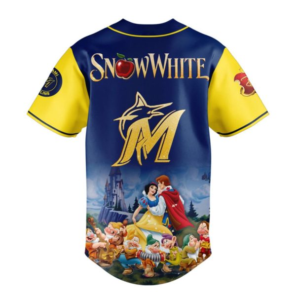 Marlins Snow White Jersey 2025