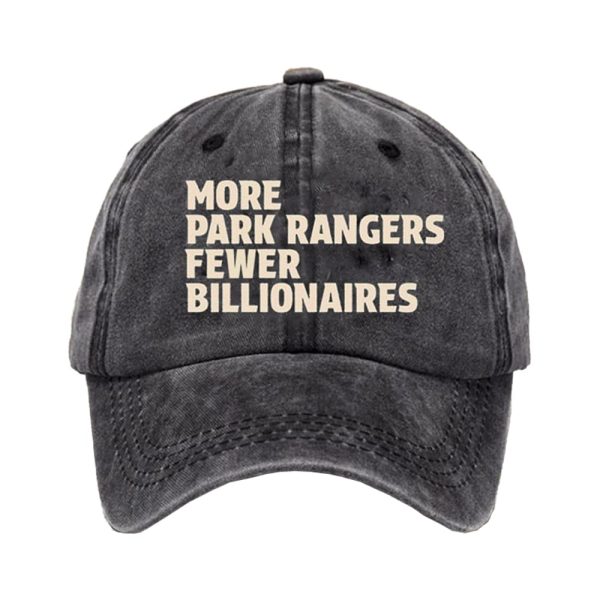 More Park Rangers Fewer Billionaires Hat