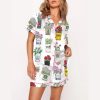 NYC Coffee Cups Pajama Set