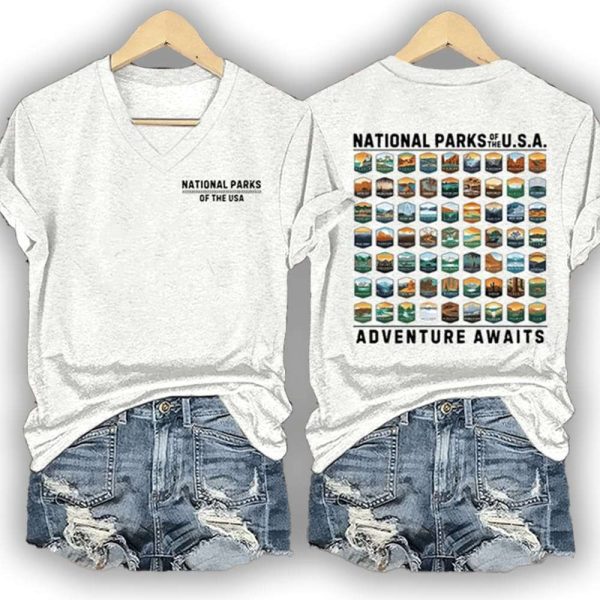 National Parks Of The USA Adventure Awaits Shirt