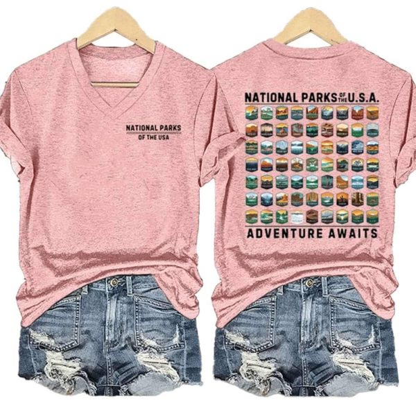 National Parks Of The USA Adventure Awaits Shirt