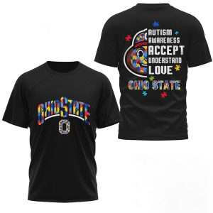 Ohio State Autism Awareness Accept Understand Love Shirt3