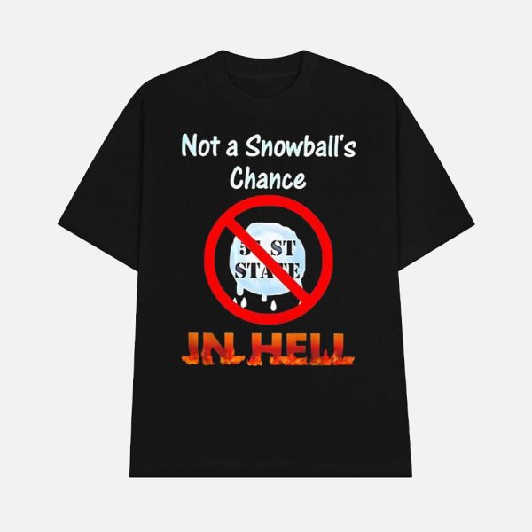 Not A Snowball’s Chance In Hell Canada Shirt
