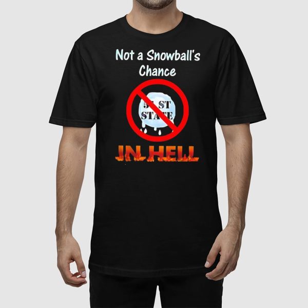 Not A Snowball’s Chance In Hell Canada Shirt