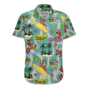 Be Cool Scooby Doo Hawaiian Shirt1