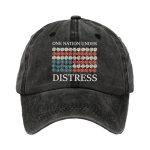 One Nation Under Distress America Baseball Cap