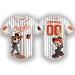 Orioles Mickey Mouse Baseball Jersey 2025