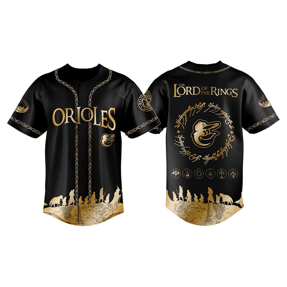 Orioles The Lord Of The Rings Jersey 2025 Orioles The Lord Of The Rings Jersey 2025
