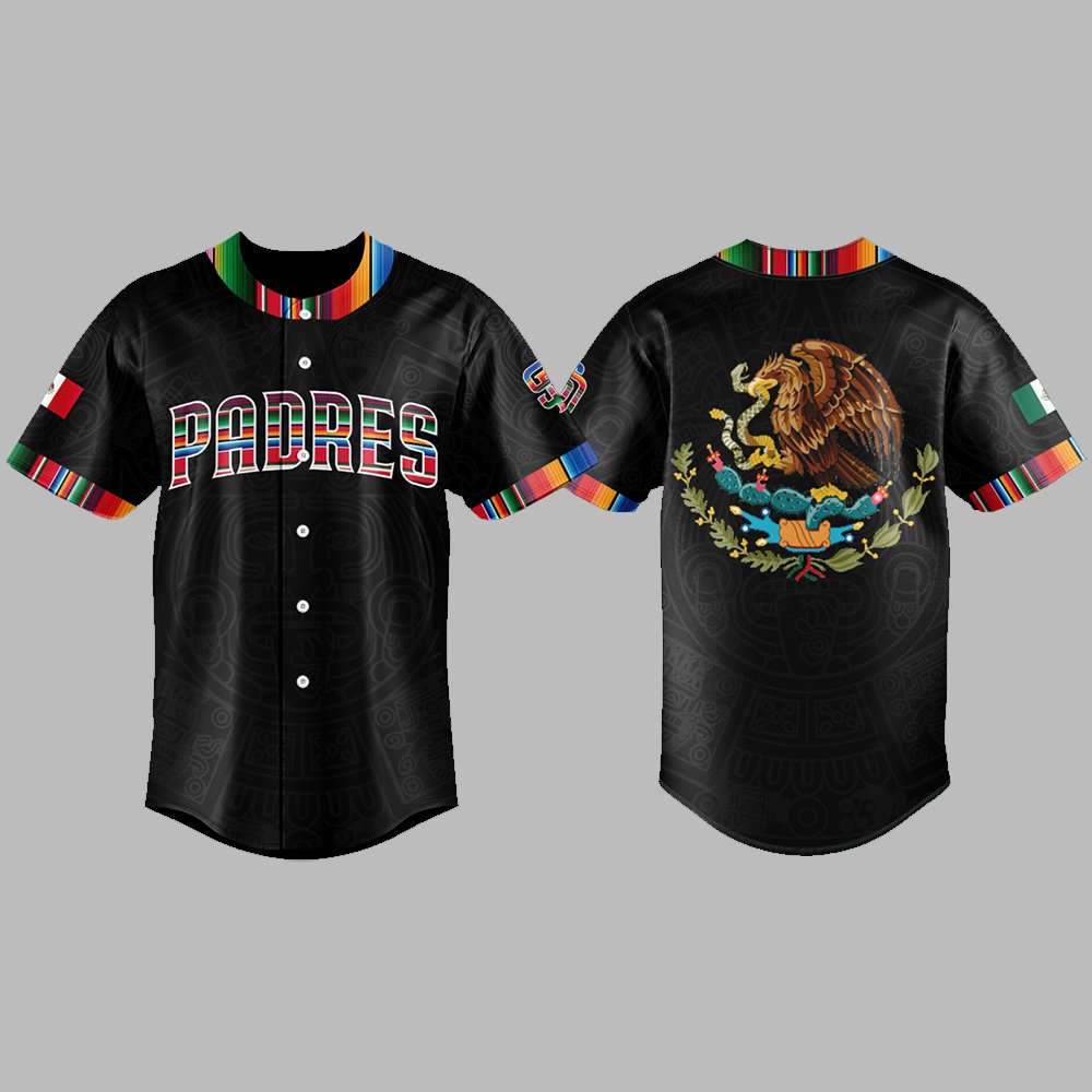 Padres x Mexican Heritage Night 2025 Jersey Padres x Mexican Heritage Night 2025 Jersey