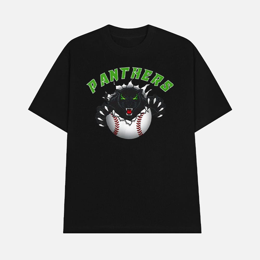 Panthers Youth Baseball Shirt 1 Panthers Youth Baseball Shirt