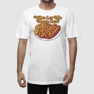Who Let The Dogs Out Hotdog Shirt 2