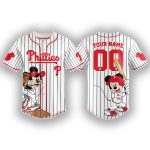 Phillies Mickey Mouse Baseball Jersey 2025