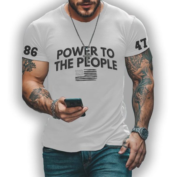 Power To The People 8647 Shirt