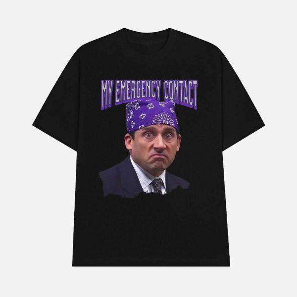 Prison Mike My Emergency Contact Shirt