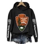 Protect Our National Parks Hot Spots Print Hoodie