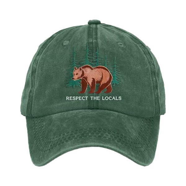 Protect Our National Parks Respect The Locals Baseball Cap