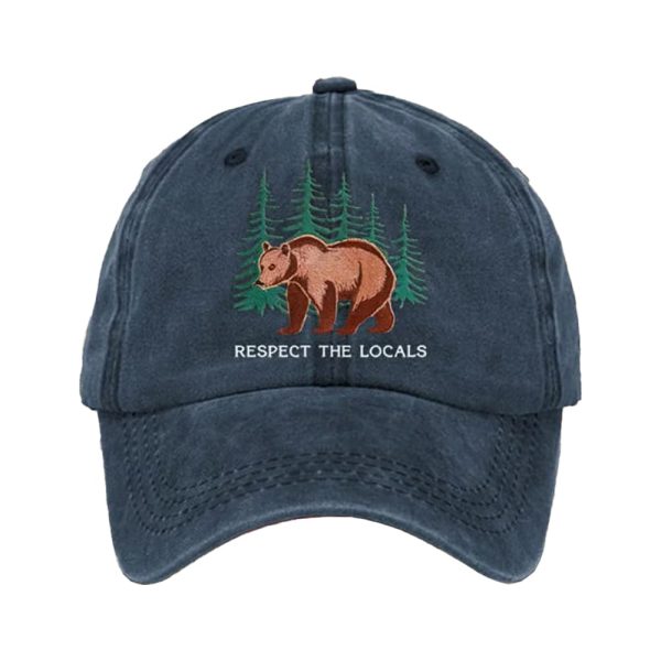 Protect Our National Parks Respect The Locals Baseball Cap