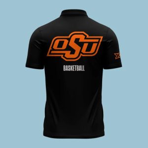 Coach Steve Lutz OSU Cowboy Basketball Polo Shirt 20252