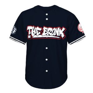 Graffiti Judge 99 The Bronx Baseball Jersey 2