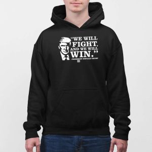 David J Harris Jr We Will Fight And We Will Win President Donald Trump Shirt 5