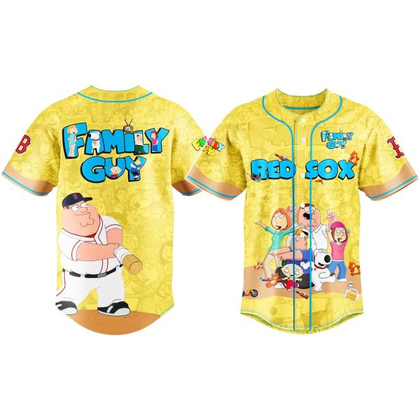 Red Sox Family Guy Night Baseball Jersey 2025