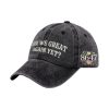 Retro Flowers 86 47 Are We Great Yet Print Baseball Cap