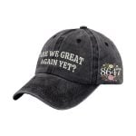 Retro Flowers 86 47 Are We Great Yet Print Baseball Cap